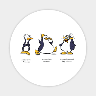 Funny Penguin Shirt Magnet